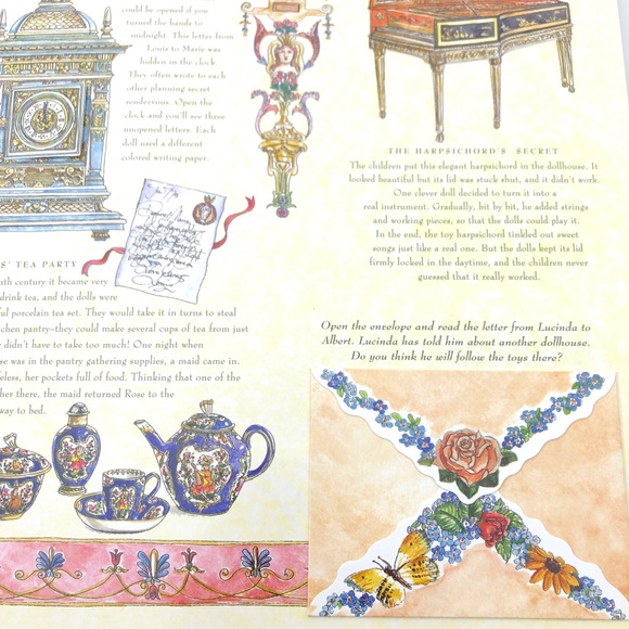 The Enchanted Dolls House Victorian Pop Up Book by Robyn Johnson 2006 Hardcover - Picture 8 of 15
